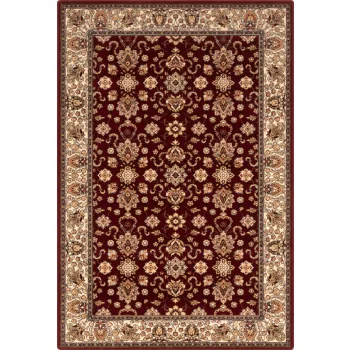 ISFAHAN KANTABRIA rubinvörös futószőnyeg, 80x120 cm