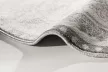 SOFT KORO szürke kerek szőnyeg, 80 cm