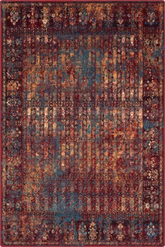 ISFAHAN GRAWE sötétvörös szőnyeg, 133x180 cm
