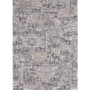 LUSH-B TURMS gránitszürke szőnyeg, 200x280 cm