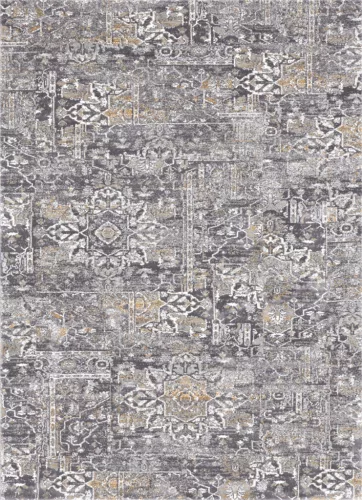 LUSH-B TURMS gránitszürke szőnyeg, 200x280 cm
