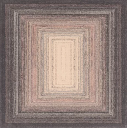 AGNUS-B PLOMO antracit szőnyeg, 133x133 cm