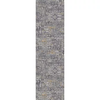 LUSH TURMS gránitszürke futószőnyeg, 80 cm széles