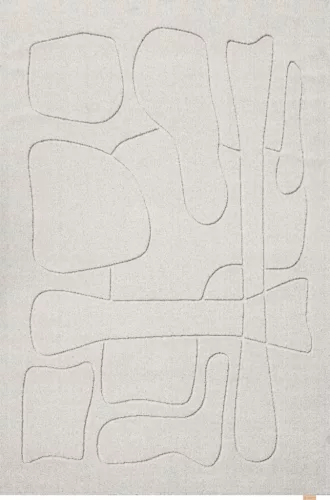 MORPHIC-B MORPHIC világosszürke szőnyeg, 300x400 cm