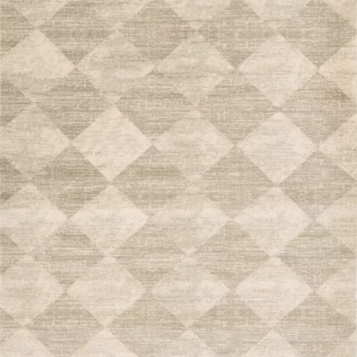 AGNUS-B CHECKERED bézs szőnyeg, 200x200 cm