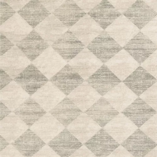 AGNUS-B CHECKERED szürke szőnyeg, 160x160 cm
