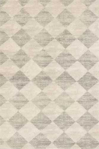 AGNUS-B CHECKERED szürke szőnyeg, 160x240 cm