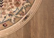 ISFAHAN AMARA világosbézs kerek szőnyeg, 160 cm