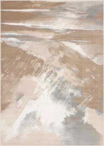 SENSI BIZAR sötétbézs futószőnyeg, 80x150 cm