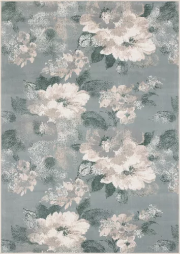 SENSI FLORO menta szőnyeg, 240x330 cm