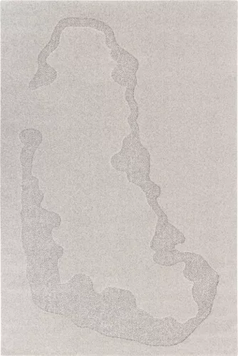 MORPHIC-B ATOLE világosszürke szőnyeg, 133x190 cm