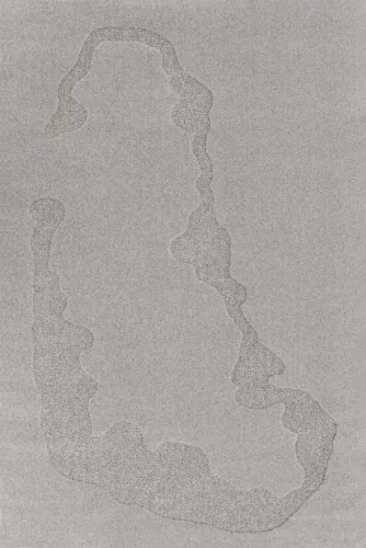 MORPHIC-B ATOLE szürke szőnyeg, 133x190 cm