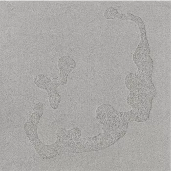 MORPHIC-B ATOLE szürke szőnyeg, 133x133 cm