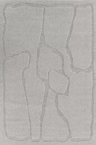 MORPHIC-B TEKTONICA szürke szőnyeg, 133x190 cm