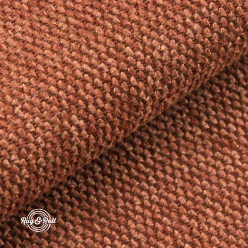 MATANA-07 téglavörös Prémium minőségű, strapabíró zseníilia alapú puha bútorszövet