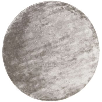   ARACELIS Paloma, hamvas bézs, kerek bársonyos felületű, kézi csomózású prémium szőnyeg 250 cm