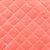 Salvador Caro 12 - korallszín, könnyen tisztítható, steppelt, kárómintás bársony bútorszövet 
