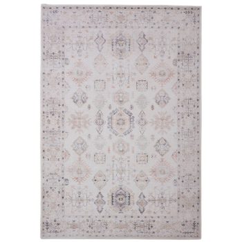   AMAN Beige, pasztellszínű klasszikus vintage mintás szőnyeg 200x300 cm