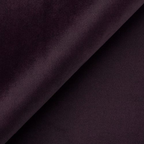 HOLD ME 26 padlizsán, magas kopásállóságú, folyadéklepergető, lángmentes bársonyos puha tapintású szövet 