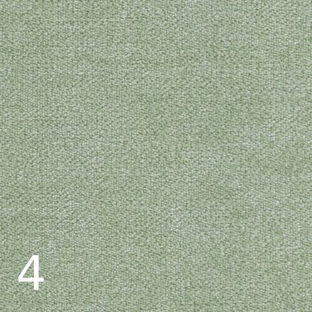 ALFA 4 - halványzöld, puha felületű, magas kopásállóságú  bútorszövet