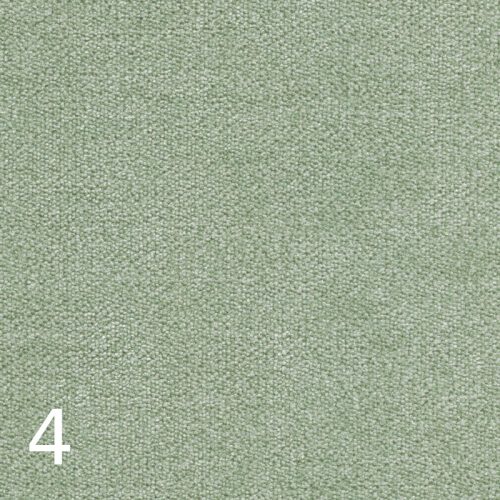 ALFA 4 - halványzöld, puha felületű, magas kopásállóságú  bútorszövet