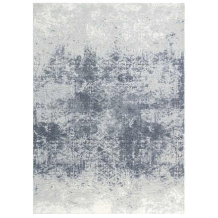 Illusion Blue Grey L, kékesszürke vintage mintás szőnyeg 160 x 230 cm