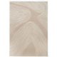 ETNA Beige, absztrakt ekrü vonalmintás szőnyeg szennytaszító bevonattal 200x300 cm
