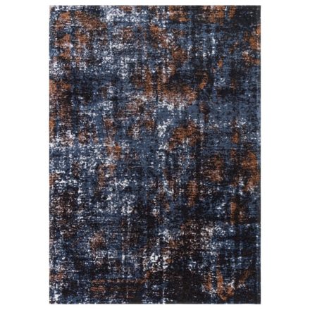FLAME  L, kék-barna absztrakt mintás szőnyeg 160 x 230 cm