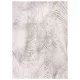 JAVA Beige, vajszínű pálmalevél lenyomat mintás szőnyeg szennytaszító bevonattal 160x 230 cm