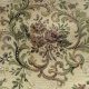PRÁGA 31-001 krém és zöld klasszikus egyedi nyomtatású bútorszövet