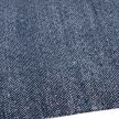 PORTO Navy, sötétkék halszálkamintás szőnyeg szennytaszító bevonattal