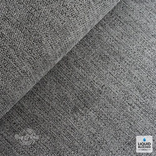 TARIM 18 - sötétszürke, magas kopásállóságú, vízlepergető bútorszövet