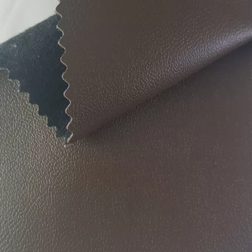 Non Plus 325 - Barna, extrém kopásállóságú, fertőtleníthető, színes prémium textilbőr 