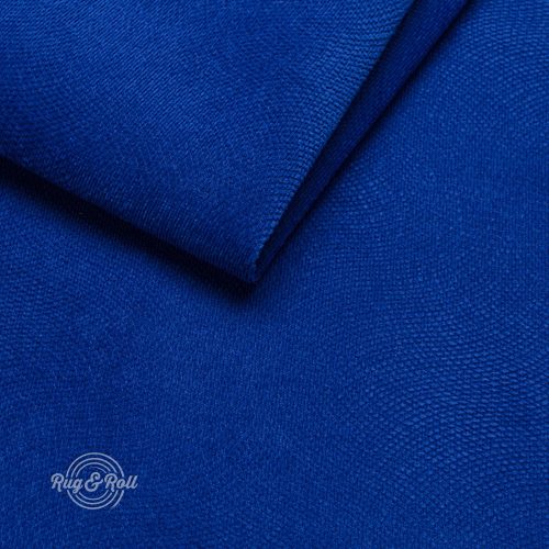 LOCA 18 királykék, nyomott mintás, állatbarát, vízzel tisztítható bútorszövet