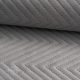 AMOR PIK 4319 - szürke, nyomott mintás, vízlepergető prémium bútorszövet