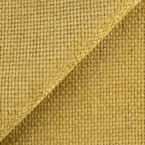 Flow 11 - banánzöld, bársonyos felületű, szőtt zsenília hatású vízlepergető bútorszövet