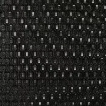   Autókárpit Jack 1001, fekete-fehér mintás szivacsos hátoldallal