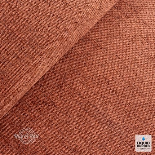 TARIM 11 - téglaszín, magas kopásállóságú, vízlepergető bútorszövet