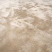 Plain Paloma Round, bézs, kerek bársonyos felületű, kézi csomózású prémium szőnyeg