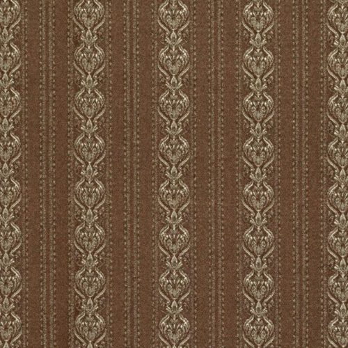 OPAL 1012 B, barna alapon bézs-arannyal átszőtt klasszikus bútorszövet