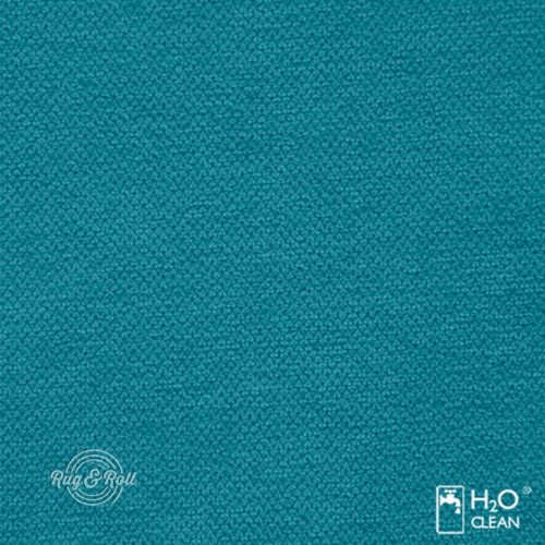LIBERTO 11 - türkizkék, vízzel tisztítható bútorszövet