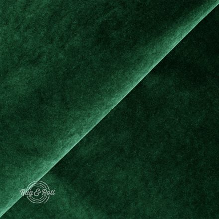 Salvador 7 - sötétzöld, könnyen tisztítható, prémium bársony bútorszövet 