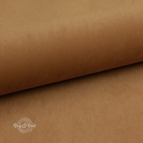 OTUSSO 15 - matt bársonyos, vízzel tisztítható bútorszövet, okkersárga