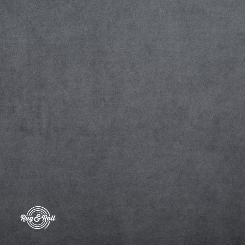 SUPER 267 - acélszürke, vízzel tisztítható prémium bársony bútorszövet