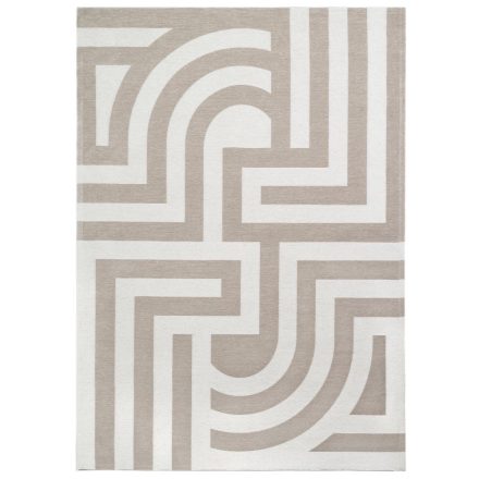 Tiffany Beige XL, ekrü, bézs geometriai mintás szőnyeg 200 x 300 cm