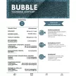 Bubble 1 - fehér, folyadéklepergető, erős kopásállóságú , buklé hatású velúr bútorszövet