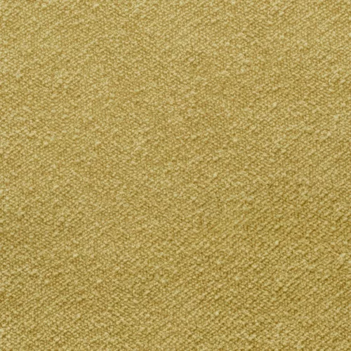 Perla 18 - világos mustárszín, bársonyos felületű, kötött velúr hatású folyadéklepergető prémium bútorszövet