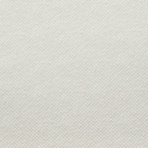 Perla 02 - fehér, bársonyos felületű, kötött velúr hatású folyadéklepergető prémium bútorszövet