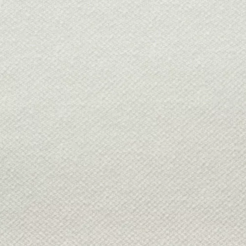 Perla 02 - fehér, bársonyos felületű, kötött velúr hatású folyadéklepergető prémium bútorszövet