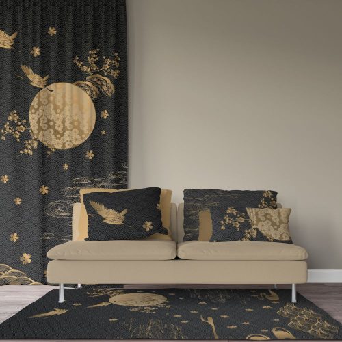 UNIQUE Golden inkább, egyedi nyomtatású, szennytaszító felületkezelésű szőnyeg 160 x 230 cm